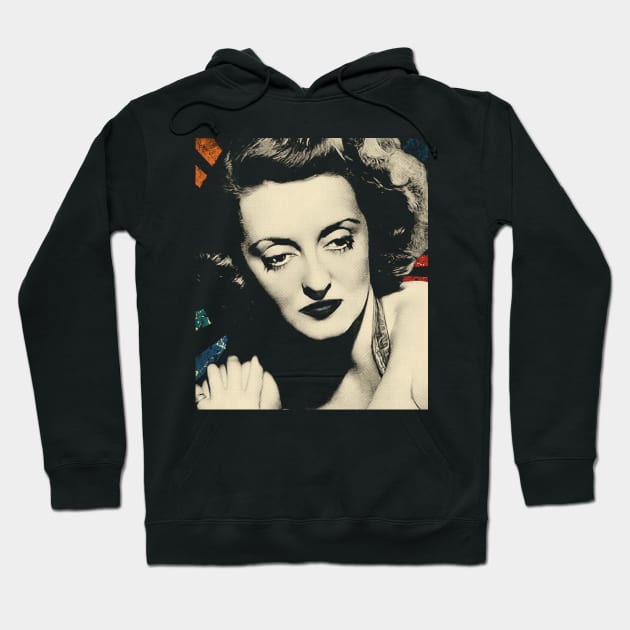 vintage bette davis (1926-1989) Hoodie by ArmandoApparel